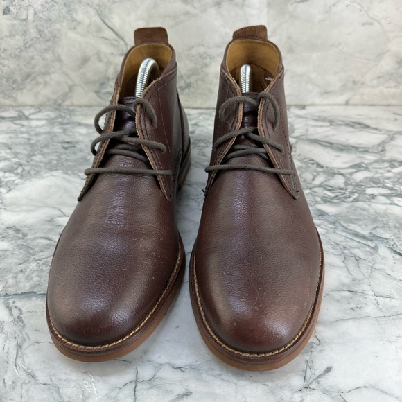 Cole Haan Charles Chukka II T Moro Brown Leather Boots C12270 Size US 8 - Picture 7 of 12